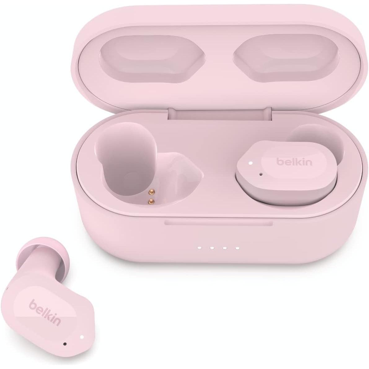 Buy Belkin,Belkin SOUNDFORM Play True Wireless Earbuds, Wireless Earphones with 3 EQ Presets, IPX5 Sweat and Water Resistant, 38 Hours Play Time for iPhone, Galaxy, Pixel and More - Pink - Gadcet UK | UK | London | Scotland | Wales| Near Me | Cheap | Pay In 3 | Headphones & Headsets